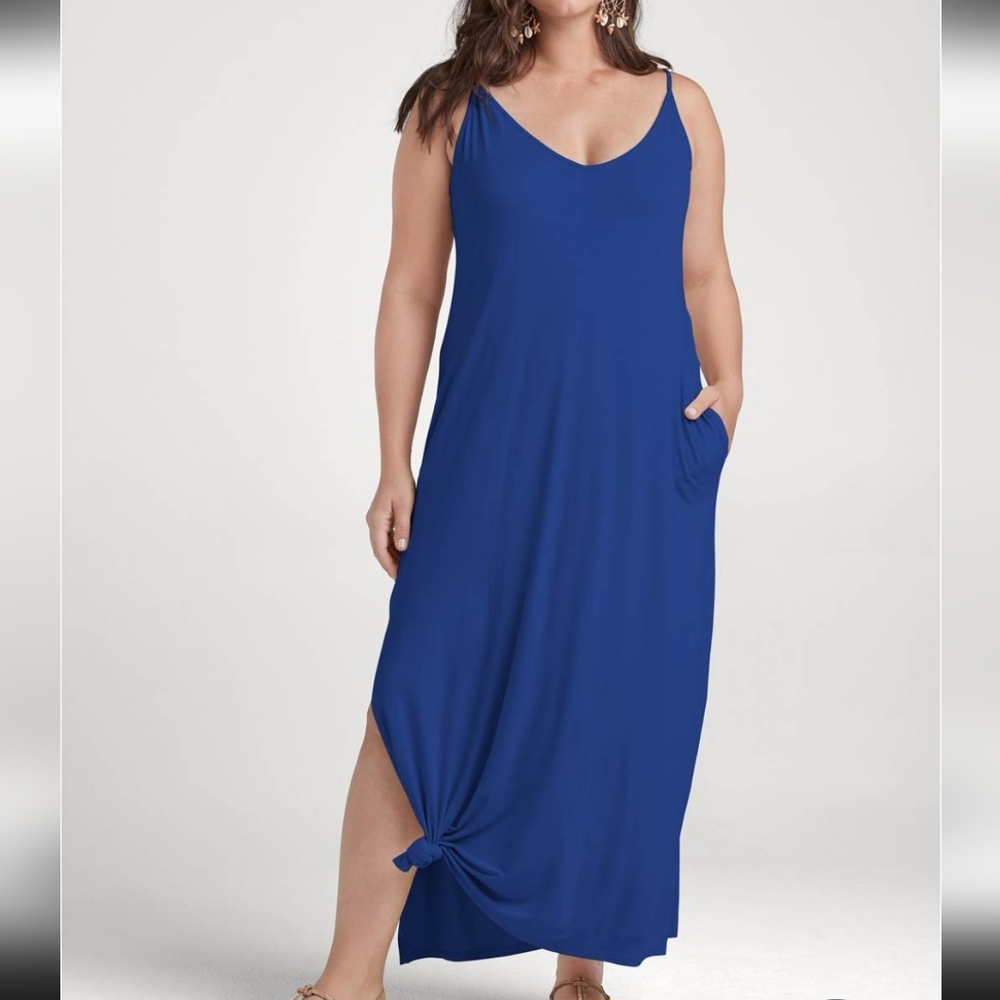 Blue Maxi Dress